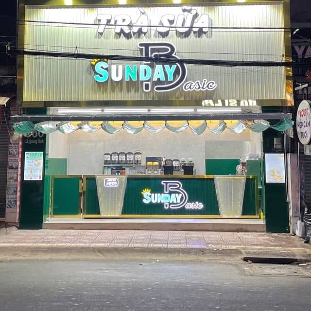 Nhượng quyền trà sữa Sunday Basic mới nhất